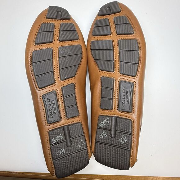 Cole Haan Garland Laser Bit Driving Loafers In Tan  Sz 8.5 New main image 7